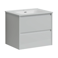 Тумба под раковину Sancos Libra LB60W 60, подвесная, белый глянец