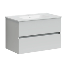 Тумба под раковину Sancos Urban UR80W 80, подвесная, белый глянец