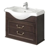 Тумба под раковину Roca America Evolution W Z.RU93.0.296.2 105 см подвесная, цвет темный дуб