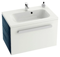 Тумба под раковину Ravak SD Chrome 700, цвет cтрипоникс/белая, X000000533