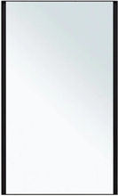 Зеркало Allen Brau Infinity 60 см, с подсветкой, с сенсорным выключателем, черный, 1.21019.BL