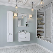 Зеркало Акватон Леон 65 дуб белый