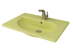 Раковина Bocchi Taormina Arch 1009-026-0126, 65 см, фарфор, цвет желтый