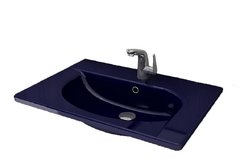 Раковина Bocchi Taormina Arch 1009-010-0126, 65 см, фарфор, цвет синий