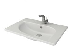 Раковина Bocchi Taormina Arch 1009-002-0126, 65 см, фарфор, цвет белый матовый