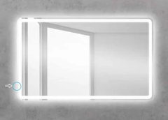 Зеркало BelBagno SPC-MAR-1000-600-LED-BTN 100 x 60 см со встроенным светильником и кнопочным выключателем