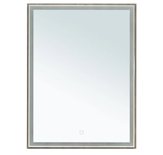 Зеркало Aquanet Nova Lite 60 см, с подсветкой, кайма дуб рустикальный, 00249510