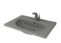 Раковина Bocchi Taormina Arch 1009-006-0126, 65 см, фарфор, цвет серый матовый