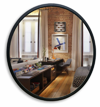 Зеркало Azario Манхэттен-лофт D77 см, без подсветки, черный, ФР-00002429