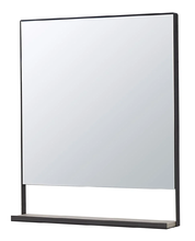 Зеркало Акватон Лофт Урбан 65 см с полкой, дуб орегон, 1A254102LQX50