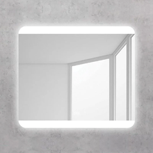 Зеркало BelBagno SPC-CEZ-800-700-LED-TCH-WARM, 80 см, с LED подсветкой, с сенсорным выключателем, с подогревом, цвет рамы белый