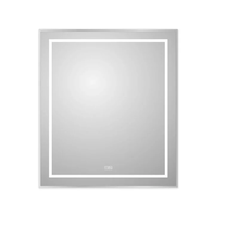 Зеркало BelBagno Kraft SPC-KRAFT-700-800-LED-TCH-WARM, 70 х 80 см, со встроенной подсветкой и подогревом, сатин