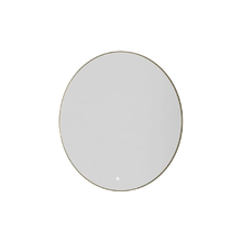 Зеркало Boheme 545-80-MG, 80 см, с подсветкой, сенсорный выключатель, антизапотевание, рама металл матовое золото