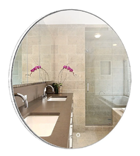 Зеркало Azario Плаза D65 см, с LED подсветкой, диммер, сенсорный выключатель, белый, ФР-1537