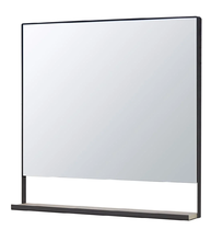 Зеркало Акватон Лофт Урбан 80 см с полкой, дуб орегон, 1A247902LQX50