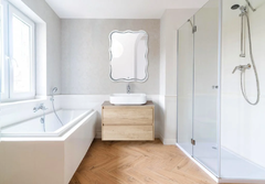 Зеркало с встроенным светильником и сенсорным выключателем BelBagno SPC-OND-600-800-LED-TCH, 12W, 220-240V, 600x30x800