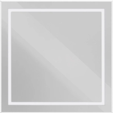 Зеркало BelBagno Kraft SPC-KRAFT-800-800-SENS-AL, 80 см, с LED подсветкой, с сенсорным выключателем, цвет рамы сатин