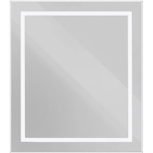 Зеркало BelBagno Kraft SPC-KRAFT-700-800-SENS-AL, 70 см, с LED подсветкой, с сенсорным выключателем, цвет рамы сатин