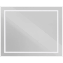 Зеркало BelBagno Kraft SPC-KRAFT-1000-800-SENS-AL, 100 см, с LED подсветкой, с сенсорным выключателем, сатин