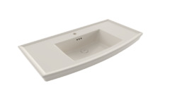 Раковина Bocchi Lavita 1168-014-0126, 100 см, фарфор, кремовая