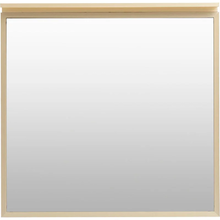 Зеркало Allen Brau Priority 1.31015.03, 80 см, с LED-подсветкой, латунь браш