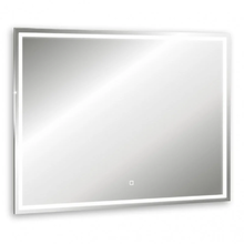 Зеркало Abber See AG6116S, 80 см, с подсветкой, сенсорный выключатель, цвет белый