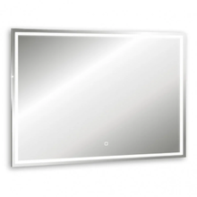 Зеркало Abber See AG6115S-1.0, 100 см, с подсветкой, сенсорный выключатель, цвет белый