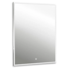 Зеркало Abber See AG6108S-0.6, 60 см, с подсветкой, сенсорный выключатель, цвет белый