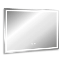 Зеркало Abber See AG6104SP, 80 см, с подсветкой, сенсорный выключатель, датчик движения, цвет белый