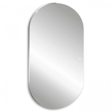 Зеркало Abber Kontur AG6302S, 55 см, с подсветкой, сенсорный выключатель, цвет белый