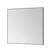 Зеркало Boheme 543-080-GM, 80 см, с подсветкой, сенсор, цвет рамки графит Gun Metal