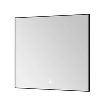 Зеркало Boheme 543-080-B, 80 см, с подсветкой, сенсор, цвет рамки черный