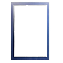 Зеркало Armadi Art NeoArt Dolce 567-BL, 70 см с подсветкой, цвет синий