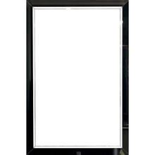 Зеркало Armadi Art NeoArt Dolce 567-B, 70 см с подсветкой, цвет черный глянцевый