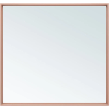 Зеркало Allen Brau Liberty 1.330015.60, 90 см, с LED-подсветкой, с сенсорным выключателем, медь браш