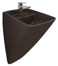 Раковина Bocchi Firenze 1082-025-0126, 47 см, фарфор, цвет кофейный матовый