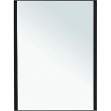 Зеркало Allen Brau Infinity 1.21018.BL, 60 см, с LED-подсветкой, с сенсорным выключателем, черный