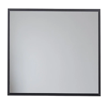 Зеркало Allen Brau Activity 1.340028.AM, 90 см, с LED-подсветкой, с сенсорным выключателем, антрацит матовый/черный браш