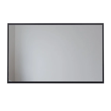 Зеркало Allen Brau Activity 1.340030.AM, 120 см, с LED-подсветкой, с сенсорным выключателем, антрацит матовый/черный браш