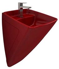 Раковина Bocchi Firenze 1082-019-0126, 47 см, фарфор, красная