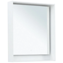 Зеркало Aquanet Милан 336391, 70 см, с LED подсветкой, цвет белый