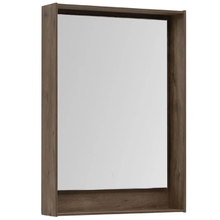 Зеркало Aquanet Милан 336398, 60 см, с LED подсветкой, цвет дуб рустикальный