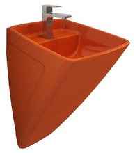 Раковина Bocchi Firenze 1082-012-0126, 47 см, фарфор, оранжевая