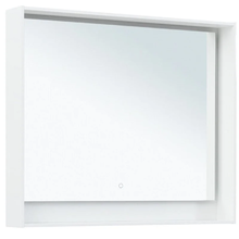 Зеркало Aquanet Милан 306372, 100 см, с LED подсветкой, цвет белый