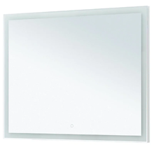 Зеркало Aquanet Гласс 274134, 100 см, с LED подсветкой, цвет белый