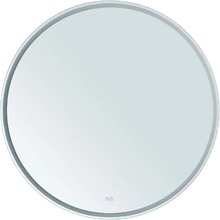 Зеркало Aquanet Арт 334547, 90 см, с RGB LED подсветкой, цвет белый