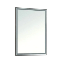 Зеркало Aquanet Nova Lite 242621, 60 см, с LED подсветкой, цвет темное дерево