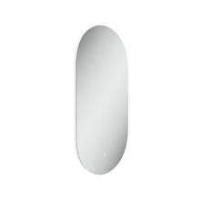 Зеркало Sancos Oval OV45C, 45 х 90 см, с LED подсветкой