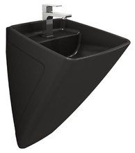 Раковина Bocchi Firenze 1082-004-0126, 48 см, фарфор, цвет черный матовый