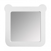 Зеркало Aquaton Каспер Мишка 1A283402CRE20, 51 см, цвет белый матовый